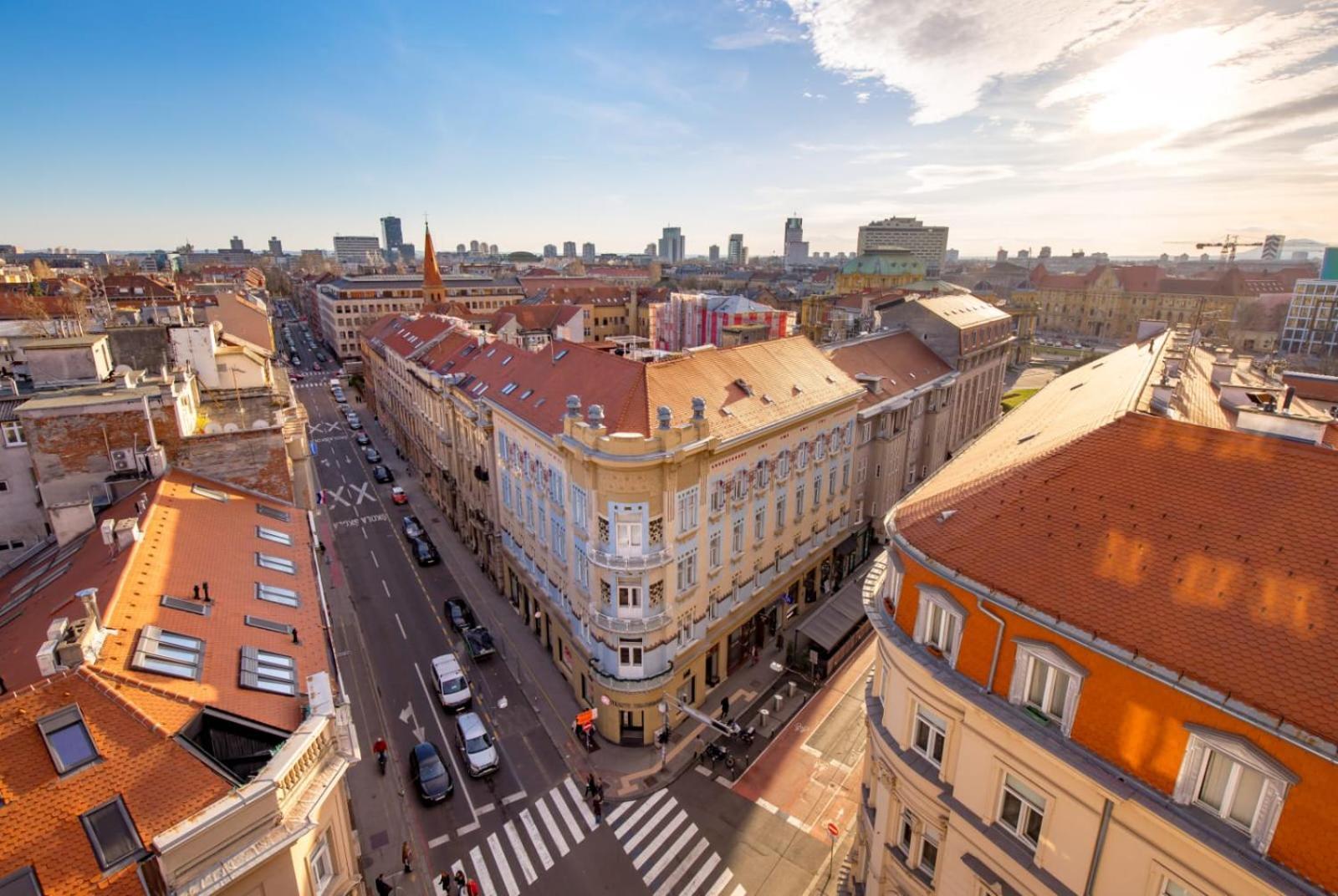 View Of Zagrebアパートメント エクステリア 写真